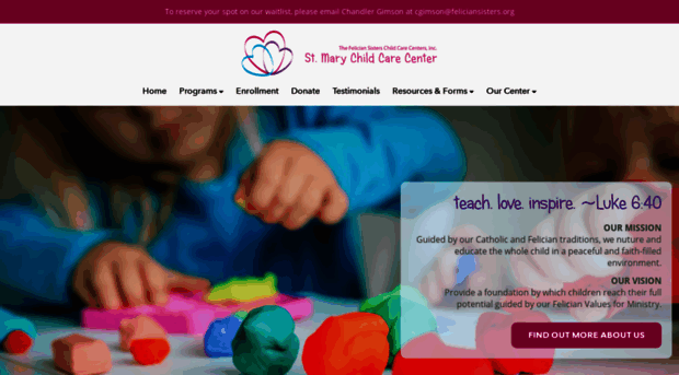 stmarychildcarecenter.org