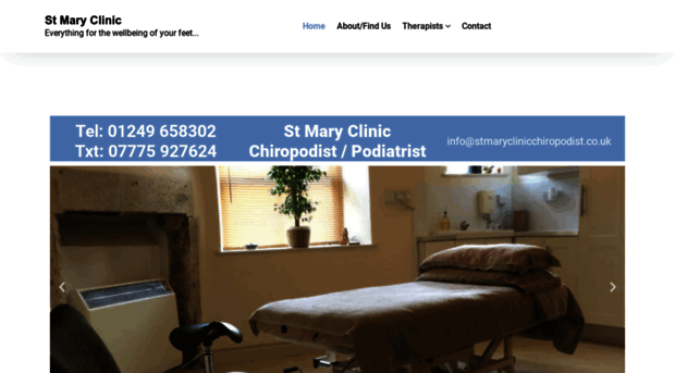 stmaryclinicchiropodist.co.uk