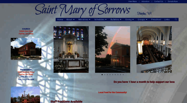stmaryofsorrows.org