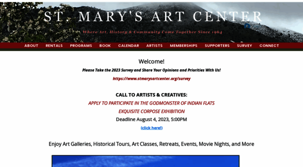 stmarysartcenter.org