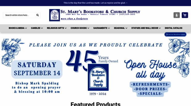 stmarysbookstore.com