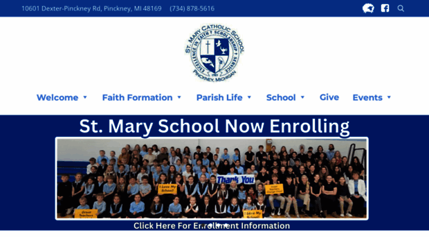 stmaryschoolpinckney.org