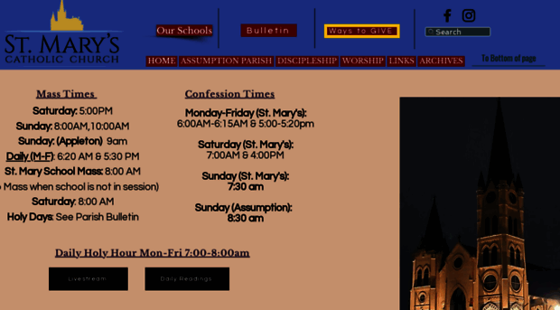 stmarysdavidcity.org