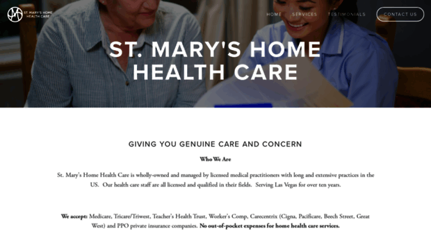 stmaryshomehealthcare.com