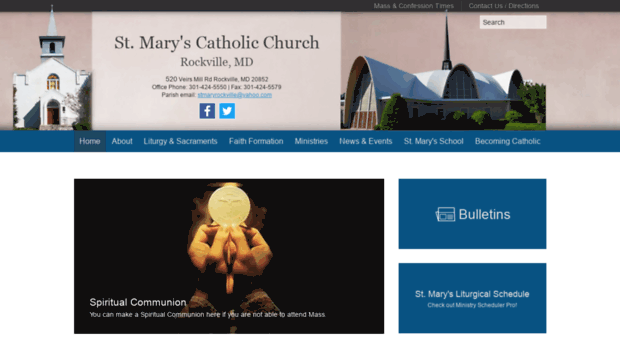 stmarysrockville.org