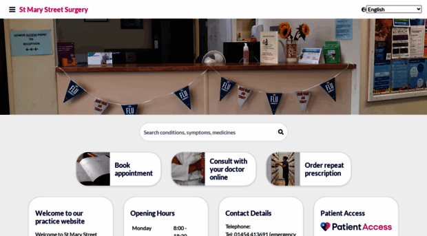 stmarystreetsurgery.nhs.uk