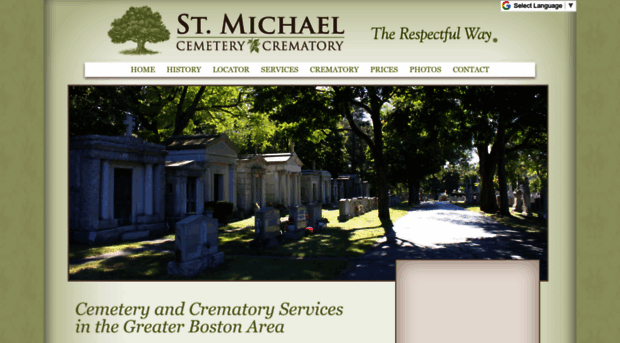 stmichaelcemetery.com