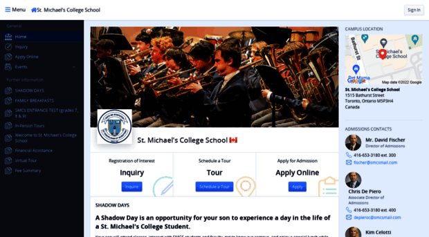 stmichaels.finalsiteapply.com