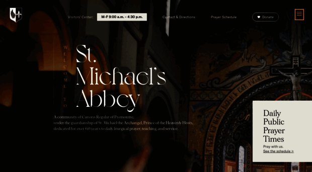 stmichaelsabbey.com