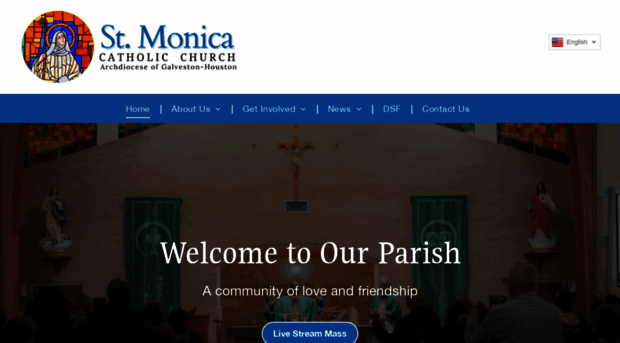 stmonicahouston.com