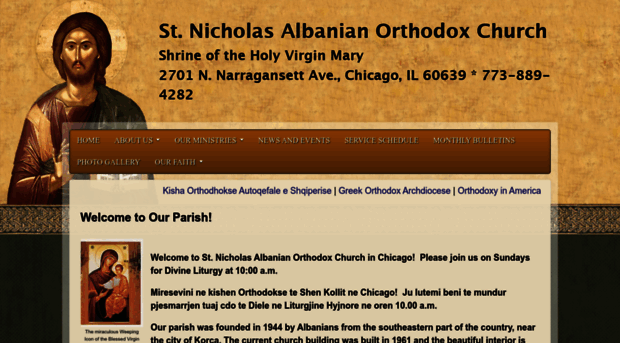 stnicholasalbanianchicago.org