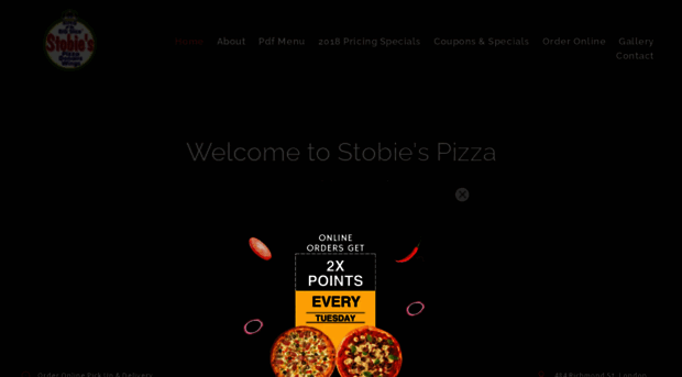 stobiespizza.com