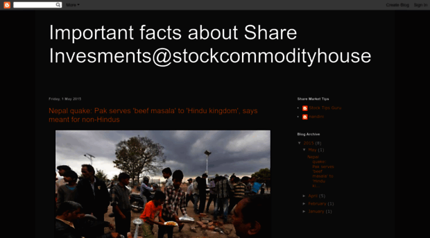 stockcommodityhouse.blogspot.in