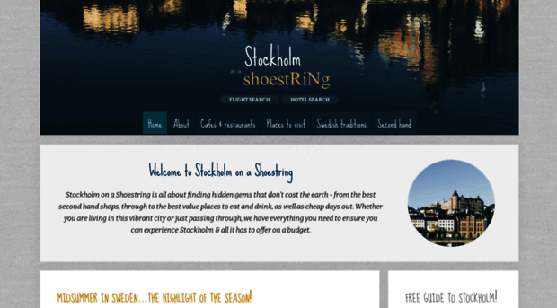 stockholmonashoestring.com