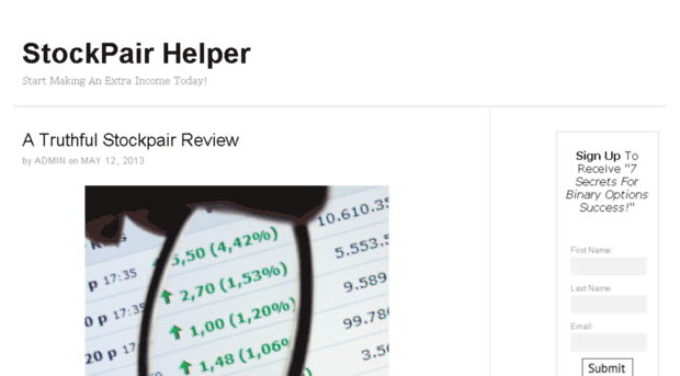 stockpairhelper.com