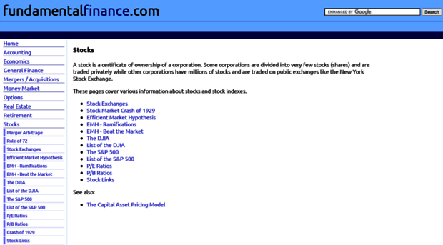 stocks.fundamentalfinance.com