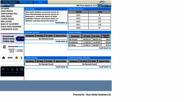 stocks.manorama.com