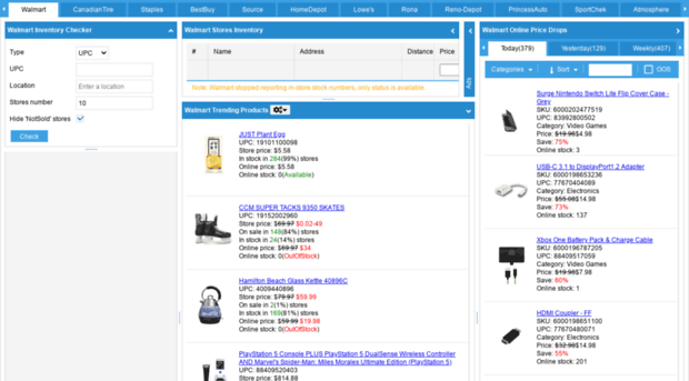 Stocktrack.ca - StockTrack - Inventory Checker - Stock Track