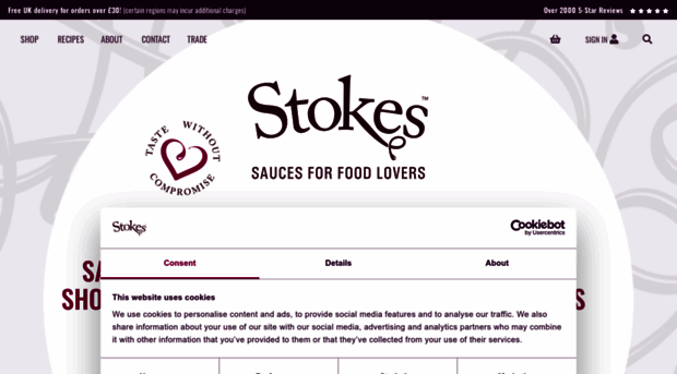 stokessauces.co.uk