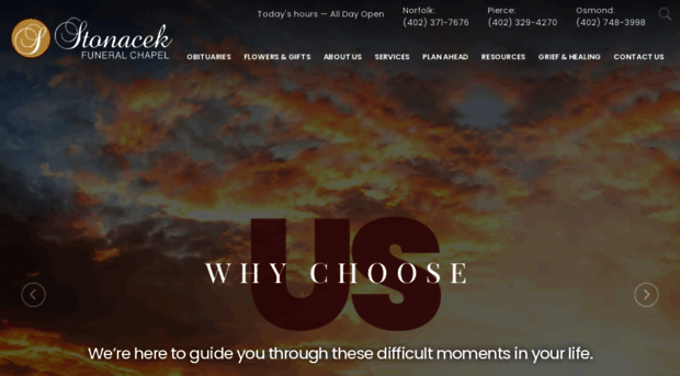 stonacekfuneralchapel.com