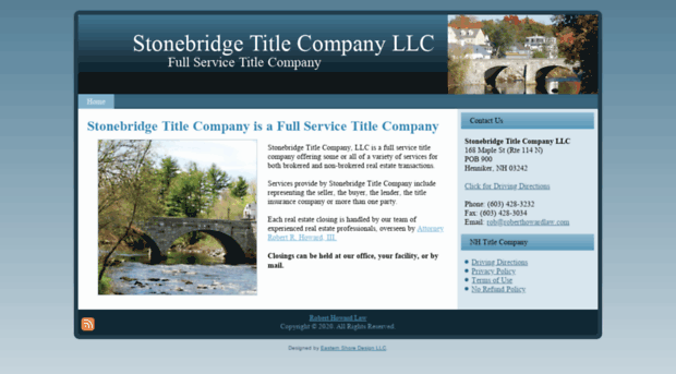 stonebridgetitlecompany.com