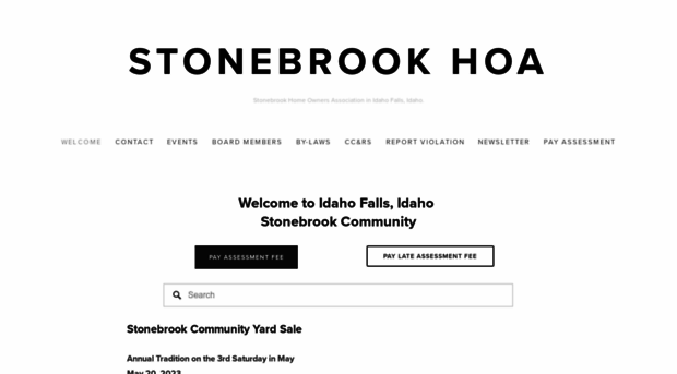 stonebrookhomeowners.org