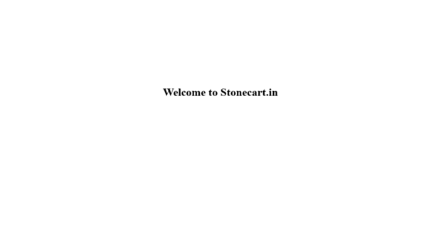 stonecart.in