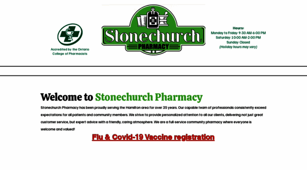 stonechurchpharmacy.com