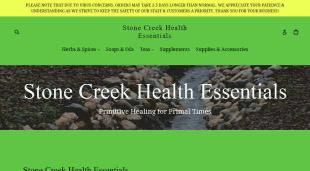 stonecreekhealthessentials.com