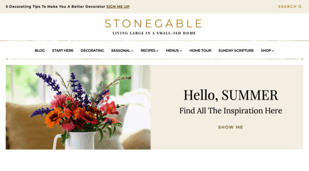 stonegableblog.com