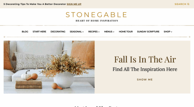 stonegableblog.com