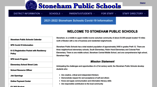 stonehamschools.org