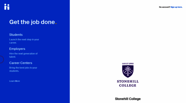 stonehill.joinhandshake.com