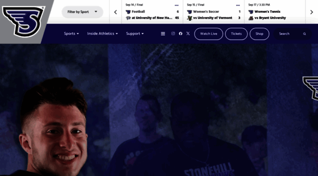 stonehillskyhawks.com