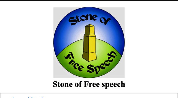 stoneoffreespeech.org