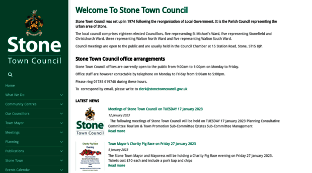 stonetowncouncil.gov.uk