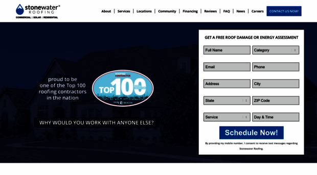 stonewaterroofing.com