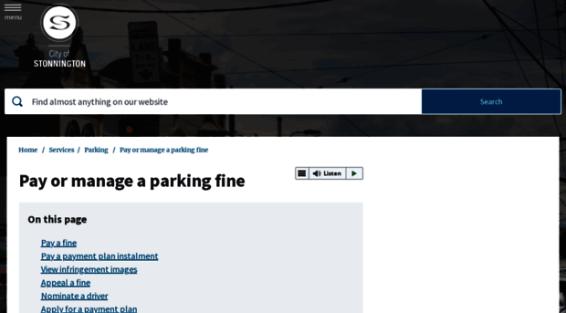 stonningtonparking.com