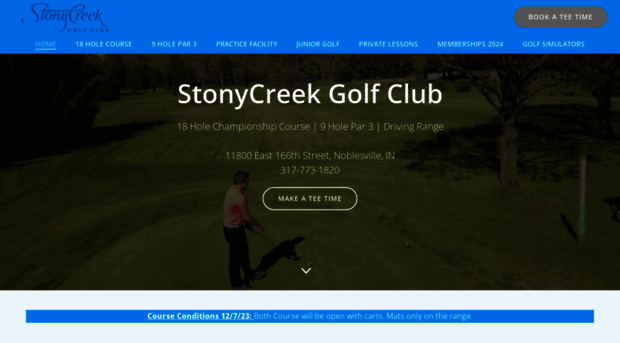 stonycreekgolfclub.com