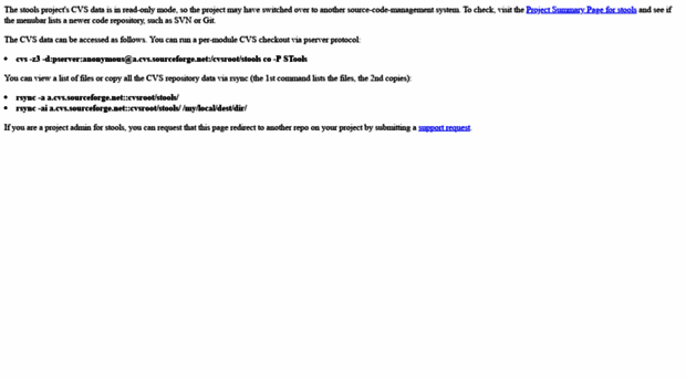 stools.cvs.sourceforge.net