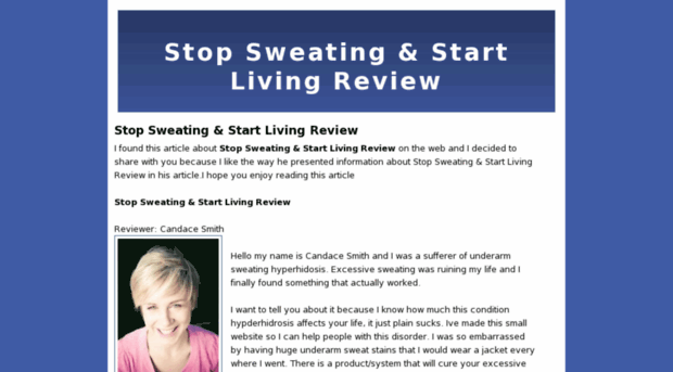 stop-sweating-start-living-reviews.blogspot.com