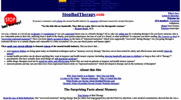 stopbadtherapy.com