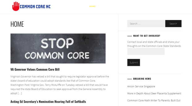 stopcommoncorenc.org