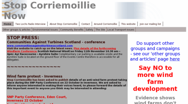 stopcorriemoillienow.co.uk