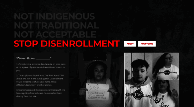 stopdisenrollment.com