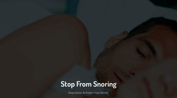 stopfromsnoring.com