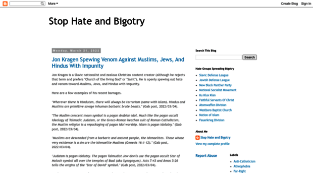 stophateandbigotry.blogspot.com