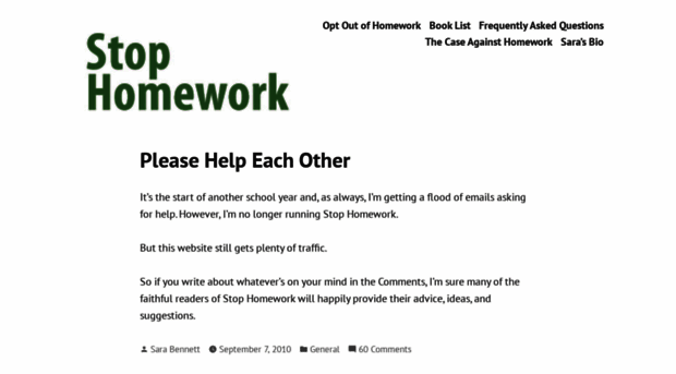 stophomework.com