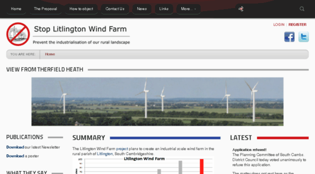 stoplitlingtonwindfarm.com