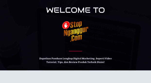stopnganggur.com